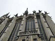 фрагмент фасада готического собора